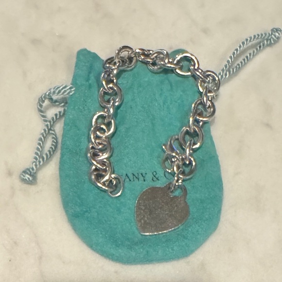 Tiffany & Co. Silver Heart Bracelet